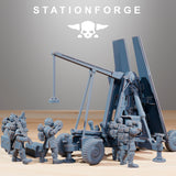 Royal Guard Support Systems / Artillery / Guard / Royal / Imperial / Trebuchet / Sci Fi / Space / Table Top / Station Forge / Wargaming
