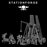 Royal Guard Support Systems / Artillery / Guard / Royal / Imperial / Trebuchet / Sci Fi / Space / Table Top / Station Forge / Wargaming