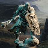 Arkeus / Paladin / Human / Fighter / Warrior / Armoured / Pathfinder / DnD / DM Stash / 3D Print / 4K Mini / TableTop Miniature / 32mm /75mm