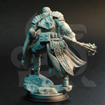 Arkeus / Paladin / Human / Fighter / Warrior / Armoured / Pathfinder / DnD / DM Stash / 3D Print / 4K Mini / TableTop Miniature / 32mm /75mm