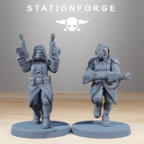 GrimGuard Sisters of War / Sisterhood / Imperial / Infantry / Sci Fi / Space / Table Top / Station Forge / 3D Print / 4K Mini / Wargaming