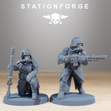 GrimGuard Sisters of War / Sisterhood / Imperial / Infantry / Sci Fi / Space / Table Top / Station Forge / 3D Print / 4K Mini / Wargaming