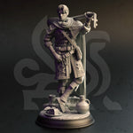 Nathaniel - Benevolent Bard / Elf / Bard / Fighter / Rogue / Magic / Arcane / Pathfinder / DnD / DM Stash / 3D Print / TableTop / 32mm /75mm