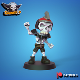 Chibi Undead Fantasy Football Team