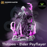 Thilinos / Mindflayer / Cthulhu / Elder / Psyflayer / Monster / DnD / GM Stash / 3D Print / 4K Mini / TableTop Miniature / 32mm / 75mm