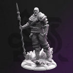 Touches the Sky - Solo / Giant / Goliath / Hero / Fighter / DnD / DM Stash / 3D Print / 4K Mini / TableTop Miniature / 32mm / 75mm