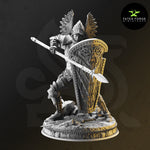 Eridius / Paladin / Fighter / Hero / DnD / GM Stash / 3D Print / 4K Mini / TableTop Miniature / 32mm / 75mm