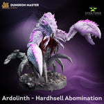 Ardolinth / Hardshell Abomination / DnD / DM Stash / 3D Print / 4K Mini / TableTop Miniature / 32mm / 75mm / Chuul