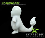 Charmander / Pokemon / Paint your own / Figure / Unpainted / Resin / 3D Printed