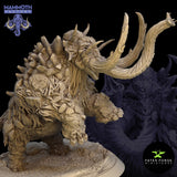 Ammaroth / Mammoth / Monster / Pathfinder / DnD / GM Stash / 3D Print / 4K Mini / TableTop Miniature