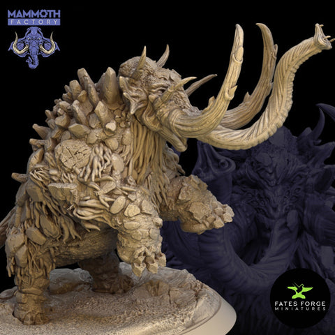 Ammaroth / Mammoth / Monster / Pathfinder / DnD / GM Stash / 3D Print / 4K Mini / TableTop Miniature