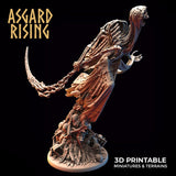 Zmora Harbinger of Death / Wraith / Monster / Pathfinder / DnD / D&D / Asgard Rising / 3D Print / 4K Mini / TableTop Miniature / RPG