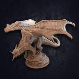 Grydynth / Dragon / Dwarf / Mount / Dragon trappers lodge / Monster / Pathfinder / DnD / GM Stash / 3D Print / 4K Mini / TableTop Miniature