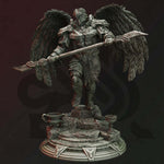 Gate Keeper Torde / Vampire / Arch Angel / DnD / GM Stash / 3D Print / 4K Mini / TableTop Miniature / 32mm / 75mm