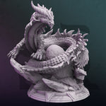 Byrilwyn / Dragon / Arcane / Magic / Monster / DnD / Pathfinder / DM Stash / 3D Print / 4K Mini / TableTop Miniature / 32mm / 75mm