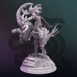 Glynbel / Priestess of Breath / Elf / Fighter / Hero / DnD / Pathfinder / DM Stash / 3D Print / 4K Mini / TableTop Miniature / 32mm / 75mm