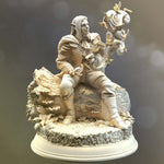 Tharador  / God / Celestial / Aasimar / Hero / DnD / Pathfinder / DM Stash / 3D Print / 4K Mini / TableTop Miniature / 32mm / 75mm