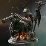 Gorty / Battle Ram / Robot / Mech  / Wasteland / Hero / DnD / Pathfinder / DM Stash / 3D Print / 4K Mini / TableTop Miniature / 32mm / 75mm