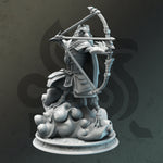 Akataka / Ranger / Hunter / Elemental / Bird / Hero / DnD / Pathfinder / DM Stash / 3D Print / 4K Mini / TableTop Miniature / 32mm / 75mm