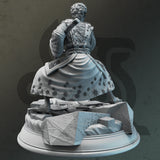 Ayrin Enviern / Monk / Fighter / Elemental / Hero / DnD / Pathfinder / DM Stash / 3D Print / 4K Mini / TableTop Miniature / 32mm / 75mm