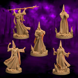 Cultists / Eldritch / Mage / Pathfinder / DnD / The Dragon Trappers / 3D Print / 4K Mini / TableTop Miniature / RPG