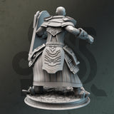 Kotta Terran / Warrior / Fighter / Elemental / Hero / DnD / Pathfinder / DM Stash / 3D Print / 4K Mini / TableTop Miniature / 32mm / 75mm