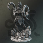 Ruby Silt / Summoner / Witch Doctor / Elemental / Hero / DnD / Pathfinder / DM Stash / 3D Print / 4K Mini / TableTop Miniature / 32mm / 75mm