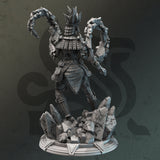 Ruby Silt / Summoner / Witch Doctor / Elemental / Hero / DnD / Pathfinder / DM Stash / 3D Print / 4K Mini / TableTop Miniature / 32mm / 75mm