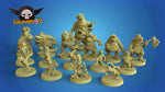 Red Neck Lizards Fantasy Football Team / Lizards / Lizards Team /  Fantasy Football Team / Tabletop / Miniatures / Boardgame