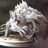 Tarraan - King of Katarn  / Leviathan / Monster / Pathfinder / DnD / DM Stash / 3D Print / 4K Mini / TableTop Miniature / 32mm / 75mm