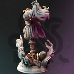 Prednith / Bard / Charmer / Elf / Drow / Lolth / Pathfinder / DnD / DM Stash / 3D Print / TableTop Miniature / 32mm / 75mm