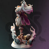 Prednith / Bard / Charmer / Elf / Drow / Lolth / Pathfinder / DnD / DM Stash / 3D Print / TableTop Miniature / 32mm / 75mm