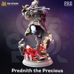Prednith / Bard / Charmer / Elf / Drow / Lolth / Pathfinder / DnD / DM Stash / 3D Print / TableTop Miniature / 32mm / 75mm