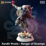 Xandir Nvata / Rogue / Hunter / Ranger / Archer / Pathfinder / DnD / DM Stash / 3D Print / TableTop Miniature / 32mm / 75mm