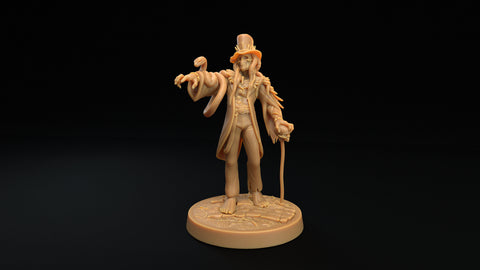 Voodoo Man / Witch Doctor / Wizard / Swamp / Fungus / Pathfinder / DnD / The Dragon Trappers / 3D Print / 4K Mini / TableTop Miniature / RPG