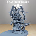 Scavenger Seeker / Technology Priest Master / Priest / Sci Fi / Space / Table Top / Station Forge / 3D Print / 4K Mini / TableTop Miniature