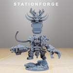 Orkaz Grand Nutta / Mech Infantry / Orkaz / Orc / Robot / Sci Fi / Space / Table Top / Station Forge / 3D Print / 4K Mini / Wargaming