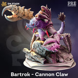 Bartrok / Crustacean / Underdark / Monster / Pathfinder / DnD / DM Stash / 3D Print / 4K Mini / TableTop Miniature / 32mm / 75mm