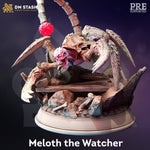 Meloth / Spider / Creature / Underdark / Monster / Pathfinder / DnD / DM Stash / 3D Print / TableTop Miniature / 32mm / 75mm