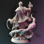 Yunas / Drow / Elf / Sorcerer / Mage / Pathfinder / DnD / DM Stash / 3D Print / TableTop Miniature / 32mm / 75mm