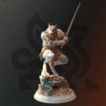 Lucian Grey - Wolf Form / Barbarian / Shapeshifter / Warewolf / Pathfinder / DnD / DM Stash / 3D Print / TableTop Miniature / 32mm / 75mm
