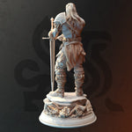 Ariana Grey - Human Form / Warrior / Shapeshifter / Warewolf / Pathfinder / DnD / DM Stash / 3D Print / TableTop Miniature / 32mm / 75mm