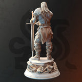 Ariana Grey - Human Form / Warrior / Shapeshifter / Warewolf / Pathfinder / DnD / DM Stash / 3D Print / TableTop Miniature / 32mm / 75mm