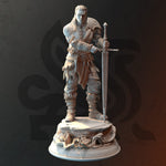 Ariana Grey - Human Form / Warrior / Shapeshifter / Warewolf / Pathfinder / DnD / DM Stash / 3D Print / TableTop Miniature / 32mm / 75mm