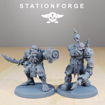 Orkaz Plague Spreadaz / Orkaz / Orc / Infantry / Sci Fi / Space / Table Top / Station Forge / 3D Print / 4K Mini / Wargaming