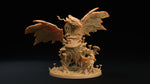 Mushroom Dragon / Dragon / Monster / Swamp / Fungus / Pathfinder / DnD / The Dragon Trappers / 3D Print / 4K Mini / TableTop Miniature / RPG