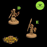 Swamp Goblin/ Goblins / Monster / Swamp / Fungus / Pathfinder / DnD / The Dragon Trapper / 3D Print / 4K Mini / TableTop Miniature / RPG