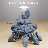 Scavenger Tank / Tank / Walker / Mech / Spider / / Sci Fi / Space / Table Top / Station Forge / 3D Print / 4K Mini / Wargaming / RPG