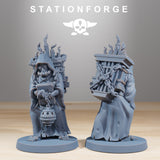 Scavenger Cultists / Magic / Cultist / Scavenger / Chaos / Sci Fi / Space / Table Top / Station Forge / 3D Print / 4K Mini / Wargaming