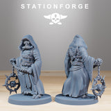 Scavenger Cultists / Magic / Cultist / Scavenger / Chaos / Sci Fi / Space / Table Top / Station Forge / 3D Print / 4K Mini / Wargaming